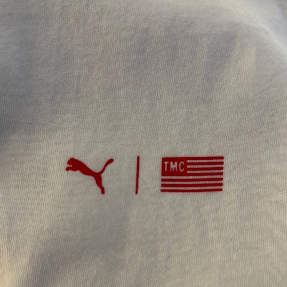 Puma / TMC puma marathon Collab, Nipsey Hussle, White Short Sleeve Tee - Picture 7 of 7